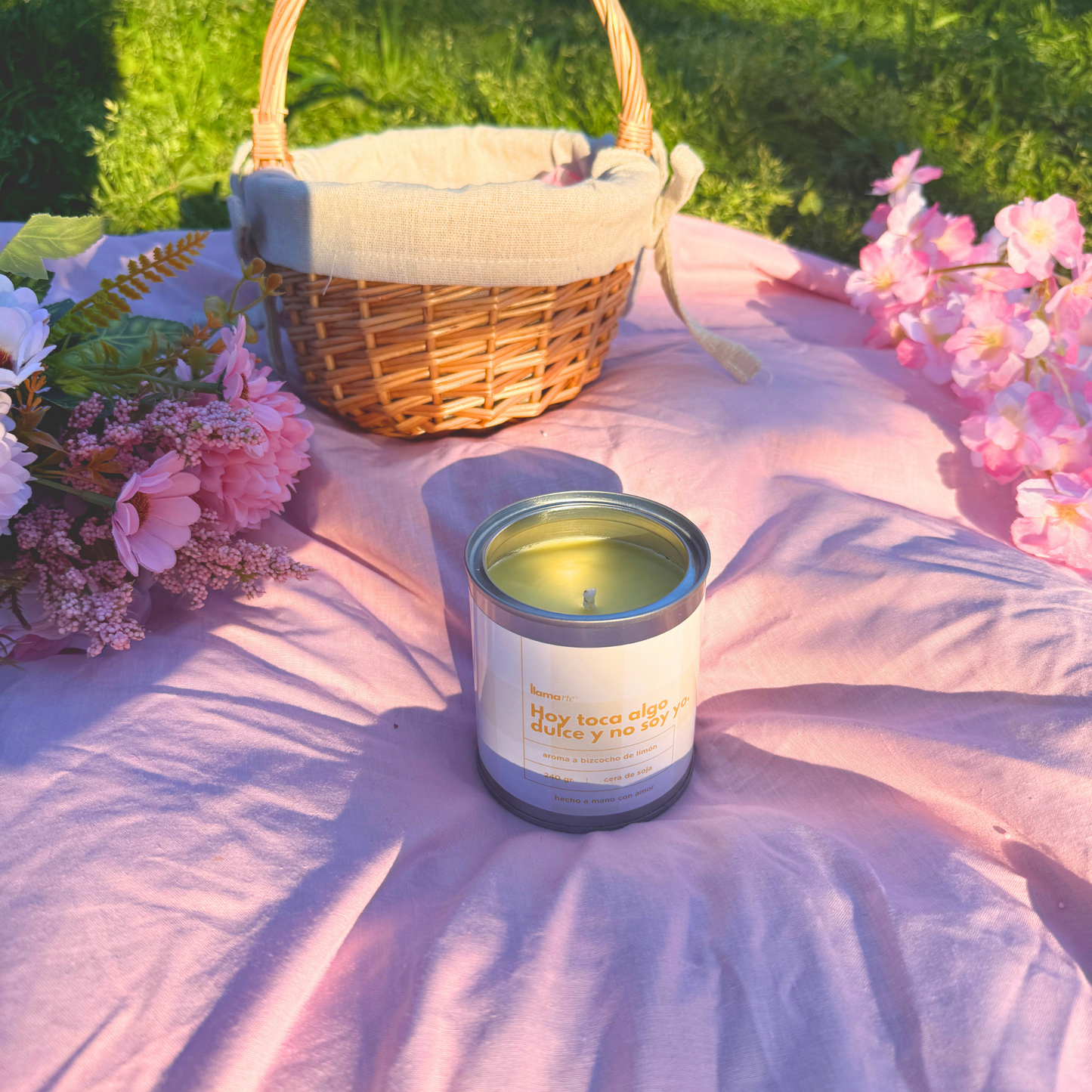 Vela Primavera Dulce - Bizcocho de limón
