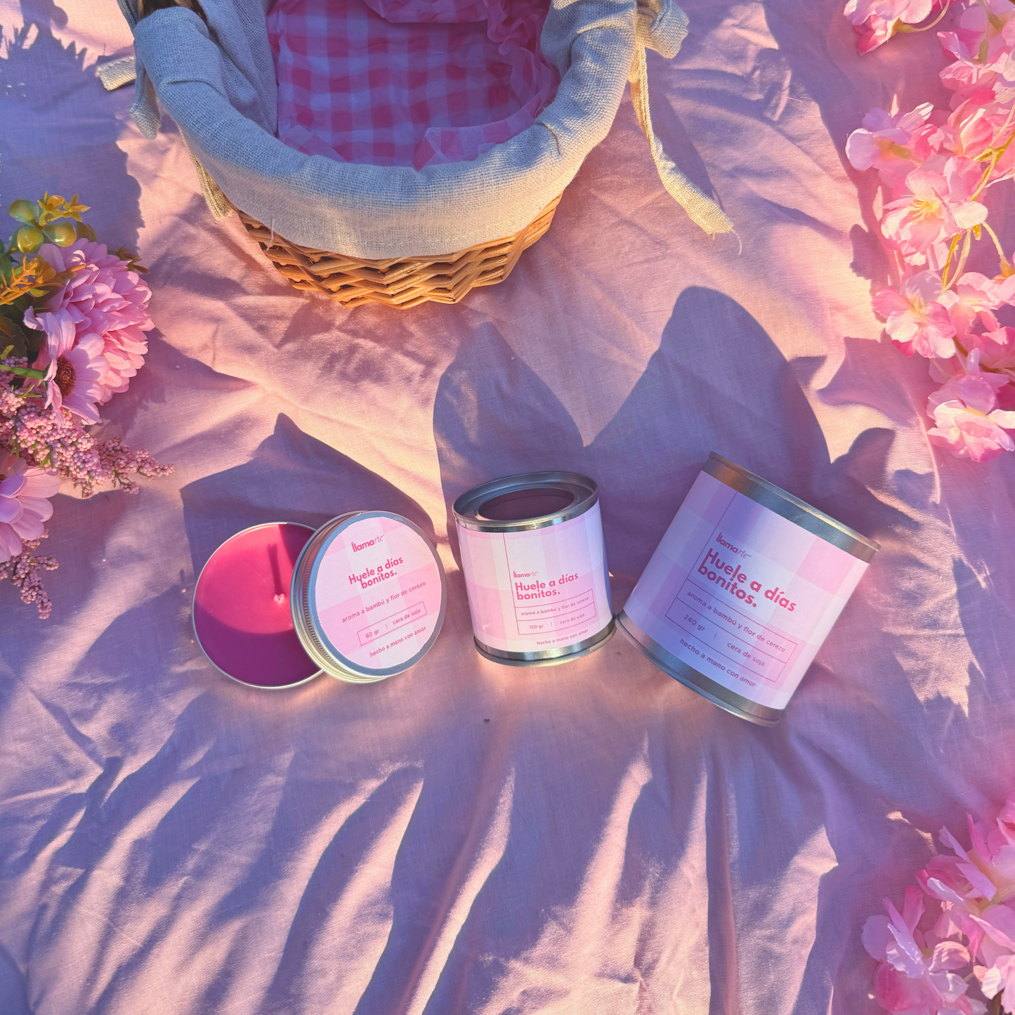 Vela Primavera Floral - Flor de cerezo y bambú