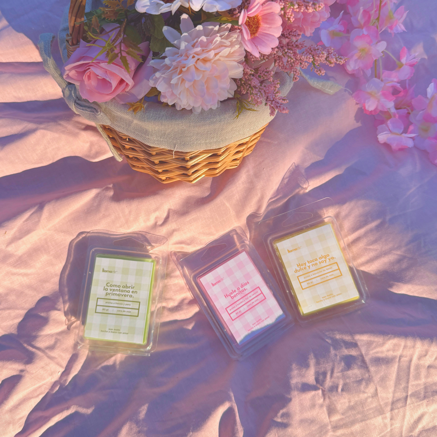 Wax melt Primavera Floral - Flor de cerezo y bambú