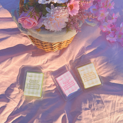 Wax melt Primavera Floral - Flor de cerezo y bambú