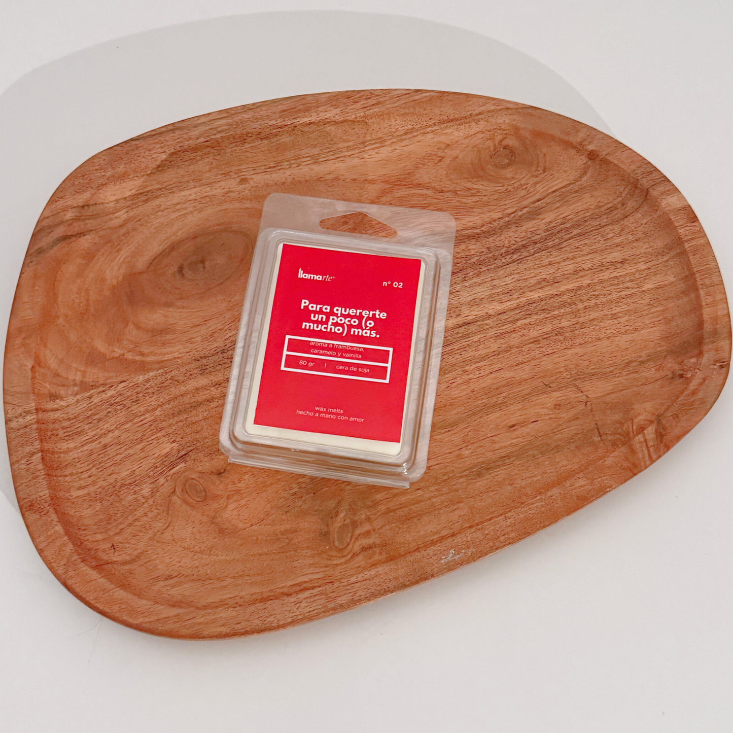 Wax melt Amor Propio - Caramelo, frambuesa y vainilla