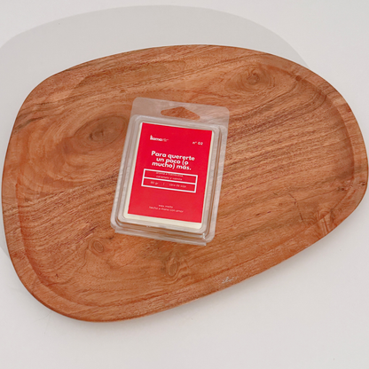 Wax melt Amor Propio - Caramelo, frambuesa y vainilla
