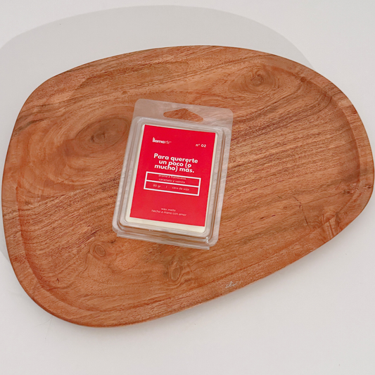 Wax melt Amor Propio - Caramelo, frambuesa y vainilla