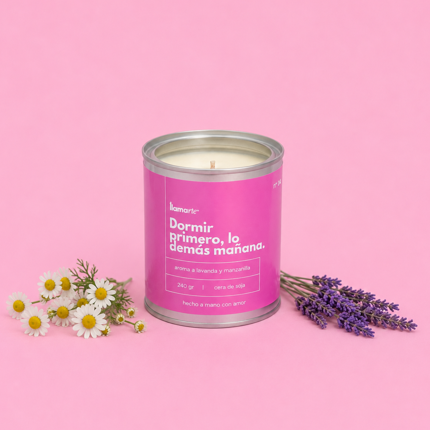 Vela Noche Tranquila - Lavanda y manzanilla