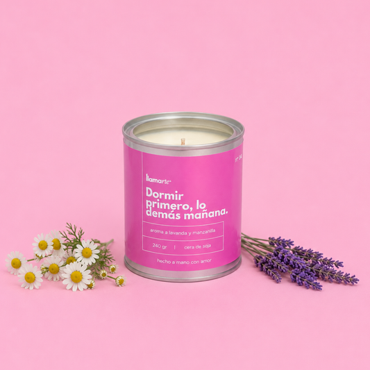 Vela Noche Tranquila - Lavanda y manzanilla