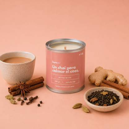 Vela Calma - Té chai