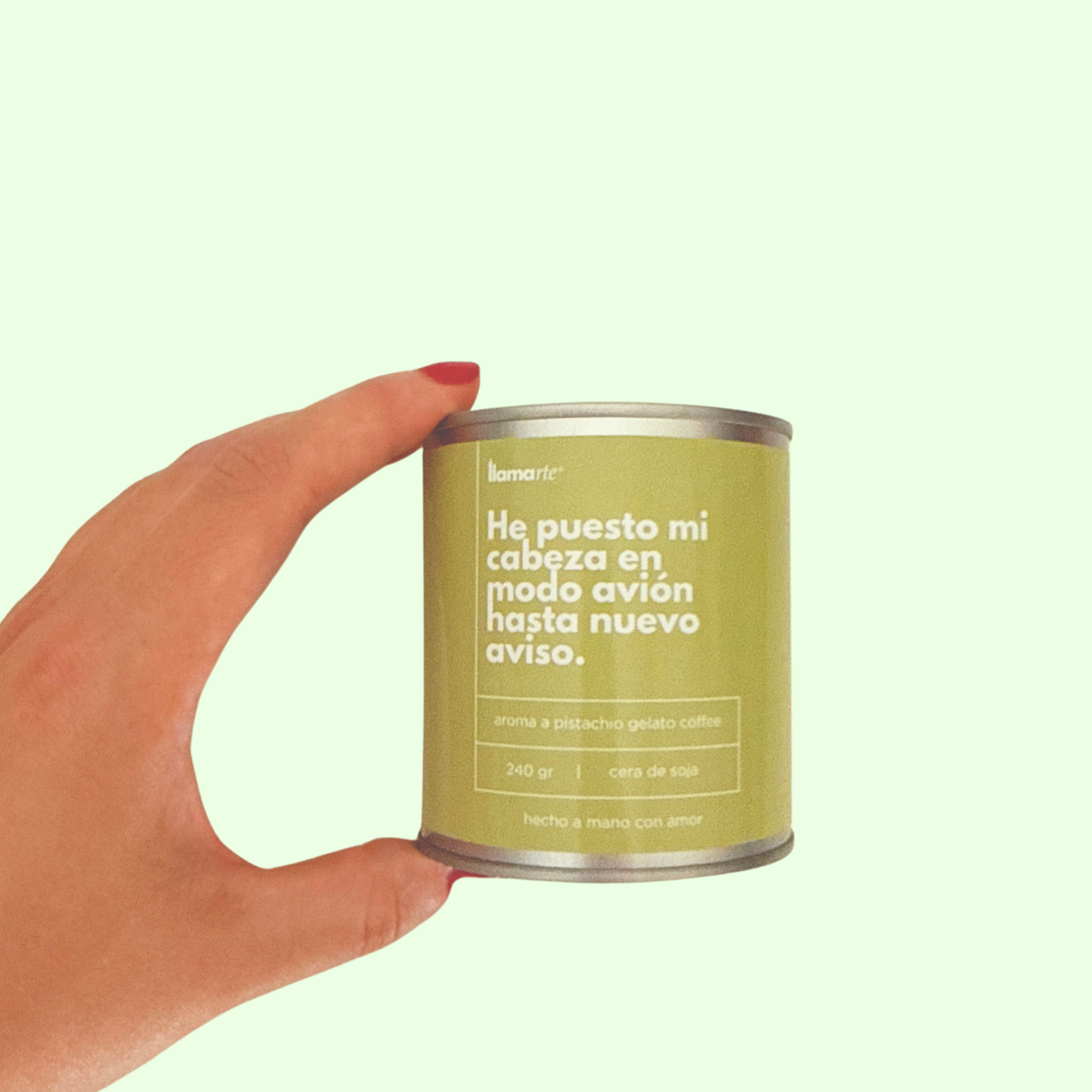 Vela Verano - Helado de pistacho con café