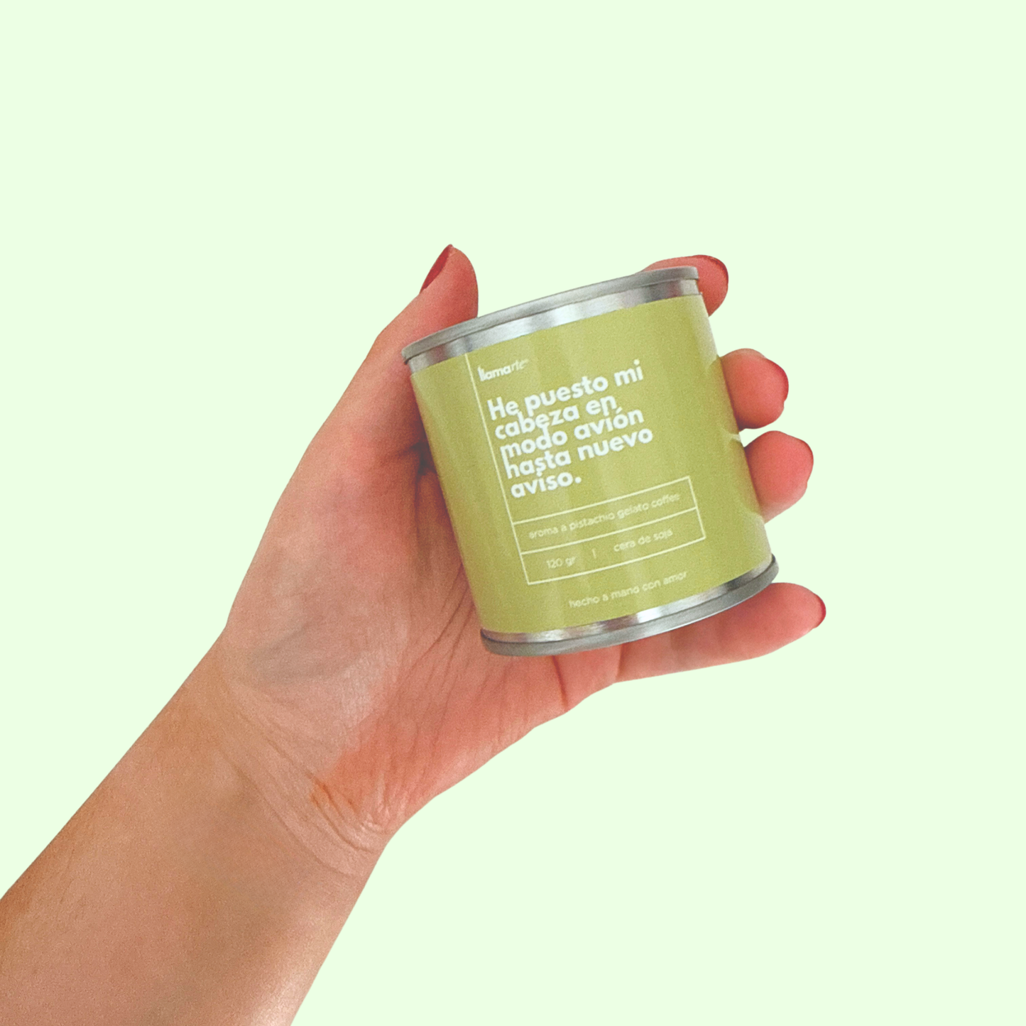 Vela Verano - Helado de pistacho con café
