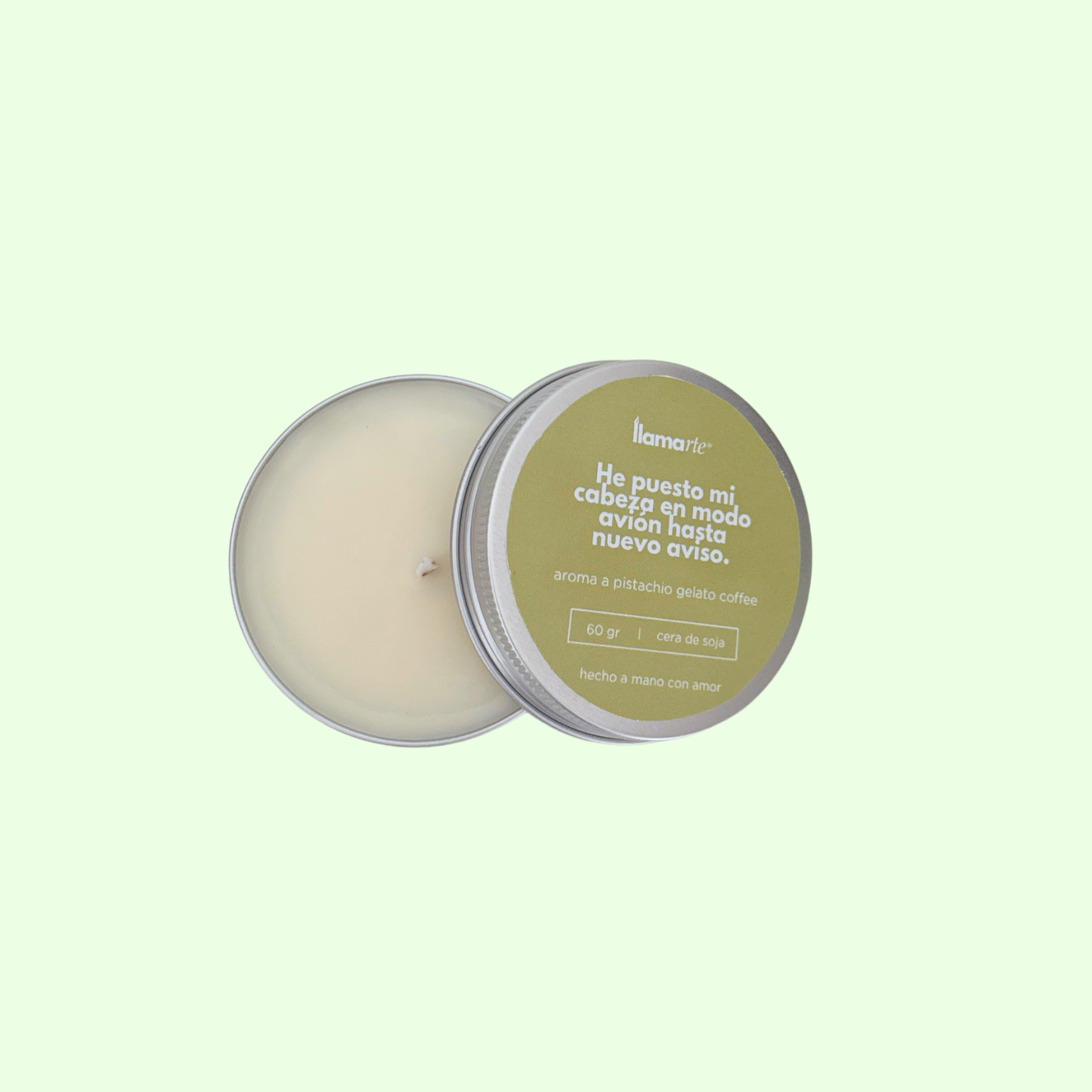 Vela Verano - Helado de pistacho con café